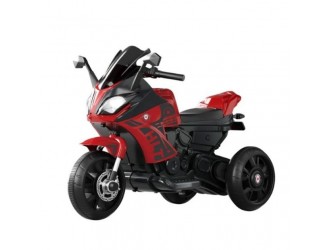 Motocicleta electrica pentru copii RT09-1 rosie, 2 motoare, acumulator 4500 mAh, roti EVA