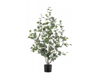 Copac artificial Eucalipt in ghiveci, 120cm