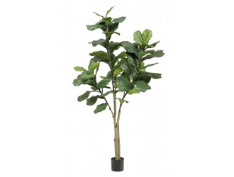 Ficus Lyrata artificial in ghiveci, 180cm, 65 frunze