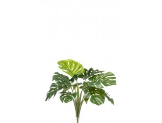 Tufa artificiala Monstera, 60cm, 10 frunze