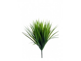 Tufa artificiala iarba decorativa, verde, 33cm