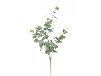 Ramura artificiala de eucalipt, verde/gri, 75cm