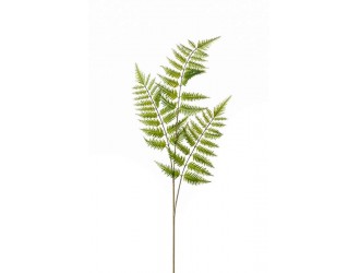 Ramura artificiala feriga de copac, 3 crengute, verde, 85cm