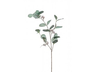 Ramura artificiala de eucalipt, gri, 73cm