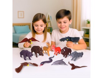 Figurina elastica surpriza, Animalele Ucrainei, Sbabam, diverse tipuri