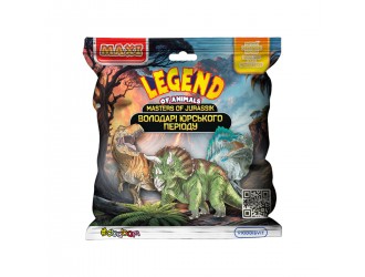 Figurina elastica surpriza maxi, Animale Jurassic, Sbabam, Legens of animals, diverse tipuri