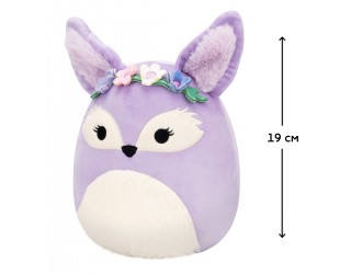 Jucarie de plus Vulpita mov Cadence 19 cm, Squishmallows