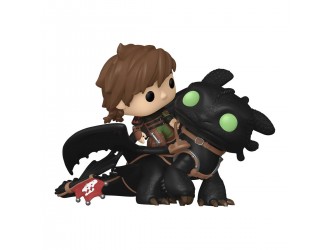 Figurina de colectie Funko POP! Hiccup with Toothless seria How to train your Dragon 2