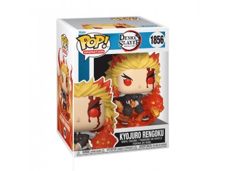 Figurina de colectie Funko POP! Kyojuro Rengoku cu foc seria Demon Slayer