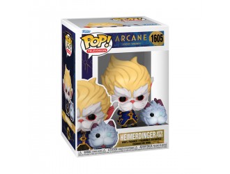 Figurina de colectie Funko POP! Heimerdinger cu Poro seria Arcane 