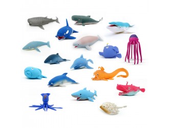 Figurina elastica surpriza, Stapanii adancurilor marine, Sbabam, diverse tipuri