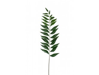 Frunza artificiala de mahonia verde, ramura, 80cm
