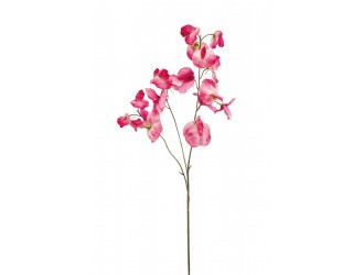 Lathyrus artificial roz, ramura, 75cm