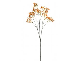 Gypsophila artificiala portocalie, ramura, 68cm