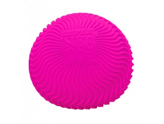 Jucarie minge antistres NeeDoh, seria Super, roz cu valuri, 11cm