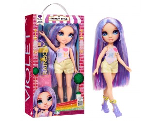 Papusa Violet  Willow, Rainbow High, seria My Fashion Style