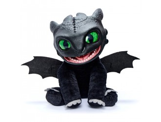 Jucarie interactiva de plus, Toothless, Puppetronic by Real FX