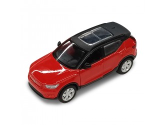 Macheta auto Volvo XC40 rosie/neagra 1:39 TechnoDrive