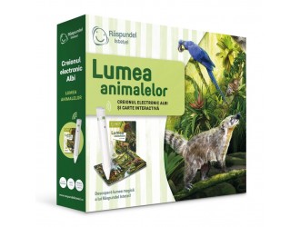 Pachet Raspundel Istetel, creion si carte Lumea animalelor, 2.0