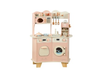 Bucatarie din lemn culoare piersic cu accesorii, ZJA359666