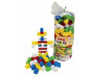 Set constructie copii 152 piese, blocuri colorate din plastic