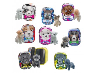 Jucarie-surpriza Catelus cu lantisor si cutiuta Cool Things