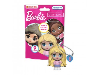 Figurina-surpriza Barbie cu lantisor Charm Besties Cool Things