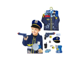 Joc de rol Costum de politist cu accesorii ZJA134176