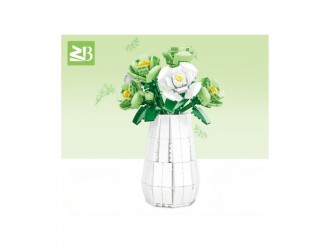 Set de constructie Buchet 5 flori in vaza 568 el. ZJA386113