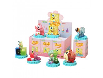 Figurina de colectie surpriza, personaj SpongeBob - Kandy: Soda Edition, Mighty Jaxx