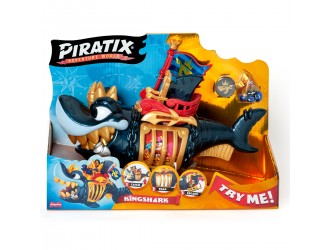 Set de joaca PIRATIX S - Regele Rechin negru