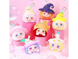 Jucarie de plus breloc surpriza Kimmon seria Hat Bubble, Pop Top