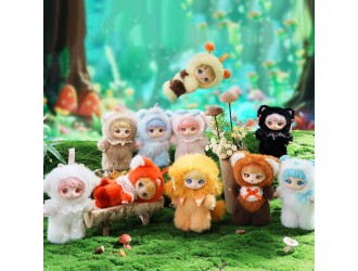 Jucarie de plus breloc Surpriza Pop Top Ziyuli – Petrecerea Animalutelor