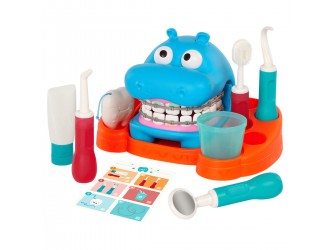 Set de joaca educativ Hipopotamul la Dentist Battat