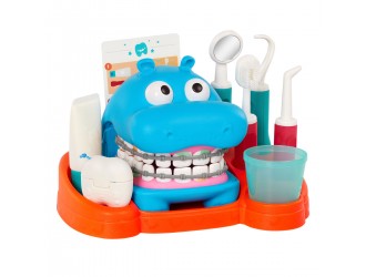 Set de joaca educativ Hipopotamul la Dentist Battat