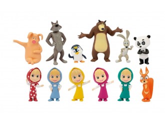 Figurina surpriza personaj Masa si Ursul 1618 