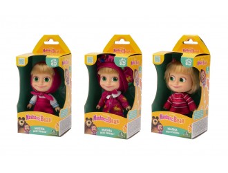 Papusa 12cm Masa si Ursul Seria 2, diverse tipuri 17196