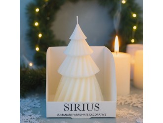  Lumanare Brad in dungi S