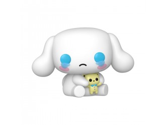 Figurina Funko POP! Cinnamoroll trist cu jucarie seria Hello Kitty & Friends