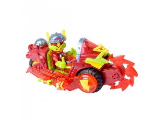 Set de joaca masina si figurina Combat Vehicle Kid Fury SuperThings