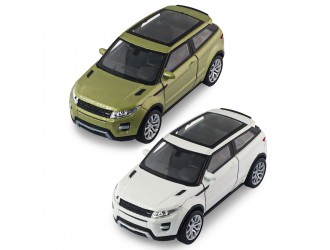 Macheta auto Land Rover Range Rover Evoque alb sau verde TechnoDrive