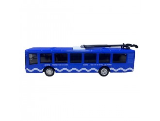 Macheta auto Troleibuz Dnepr alb sau albastru TechnoDrive