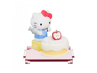 Figurina surpriza Hello Kitty cu mere, in cutie de plastic, Pop Top