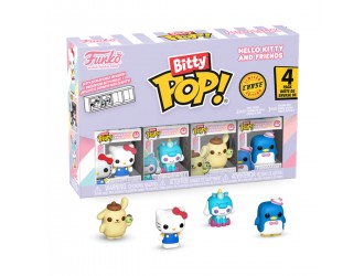 Set figurine de colectie Funko Bitty POP! Hello Kitty – Hello Kitty (4 figurine)
