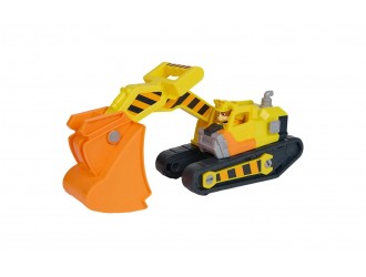 Buldozer de jucarie cu unelte de asamblare Rubble & Crew