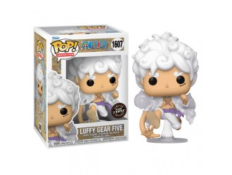 Figurina de colectie Funko POP! Animation – One Piece: Monkey D. Luffy (Gear Five) (Chase)  #1607