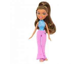 Papusa Bratz cu accesorii seria Play Sportz – Yasmin gimnasta 29cm
