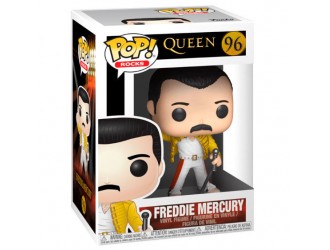 Figurina de colectie Funko POP! Queen – Freddie Mercury Wembley 1986 #96