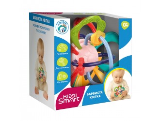 Jucarie pentru dentitie Floare colorata Kiddi Smart