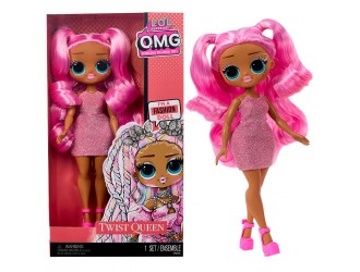 Papusa L.O.L. Surprise! seria OPP O.M.G. - Twist Queen 27cm